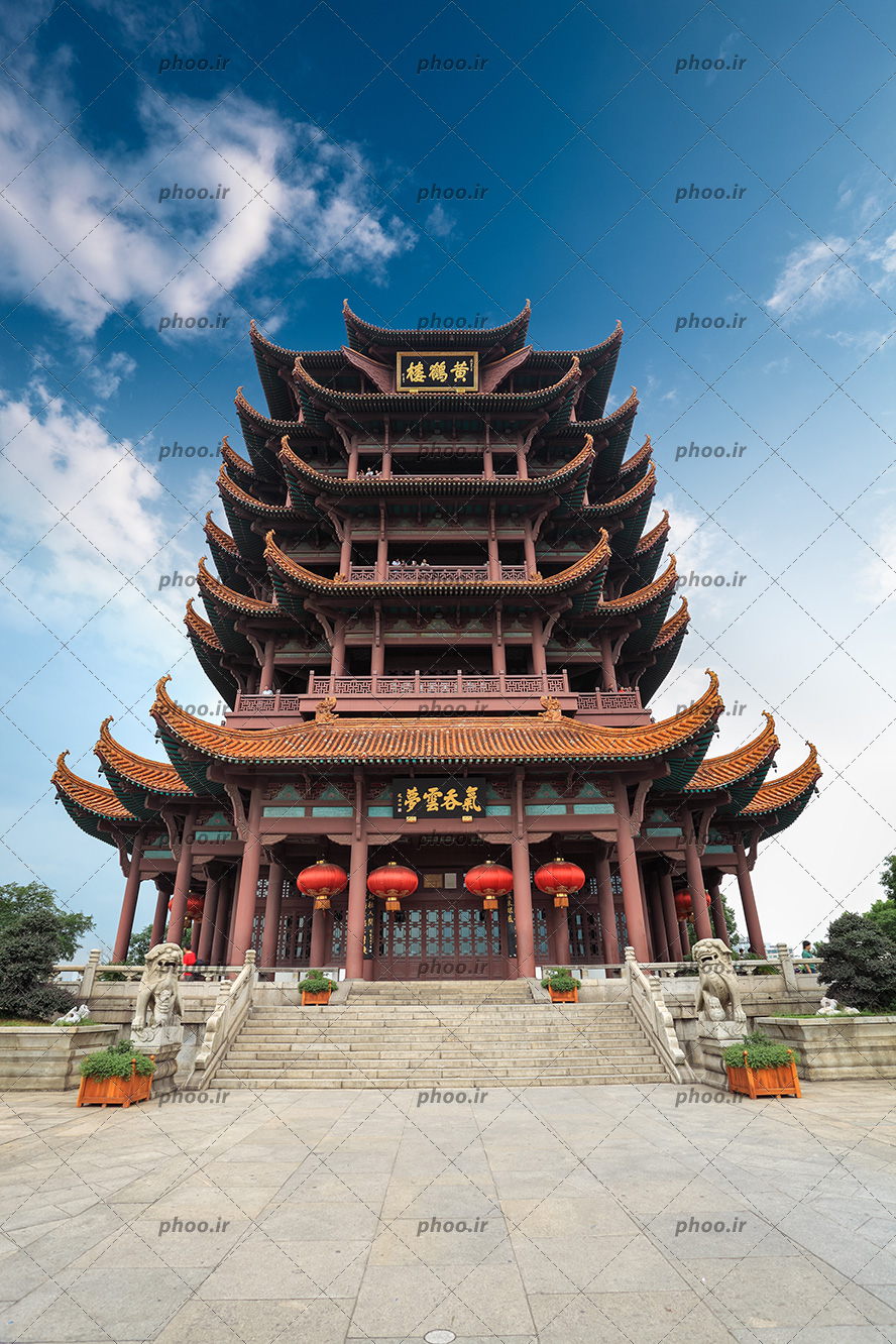 عکس ساختمان و سازه و بنا تاریخی چینی