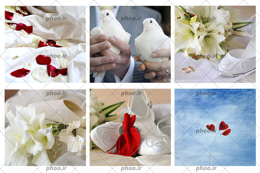 عکس وسایل و نماد های ازدواج در تصاویر